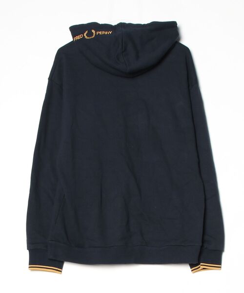FRED PERRYフレッドペリーのプルオーバーフーディパーカー　Lサイズ/紺 FRED PERRY（フレッドペリー） プルオーバーパーカー L ネイビー