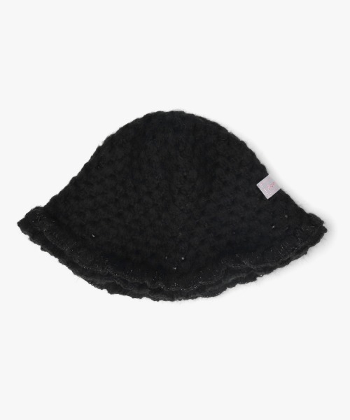 「kaorinomori」 ニットキャップ M/57.5cm ホワイト レディース_画像4