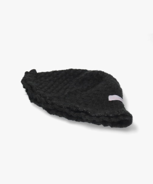 「kaorinomori」 ニットキャップ M/57.5cm ホワイト レディース_画像6