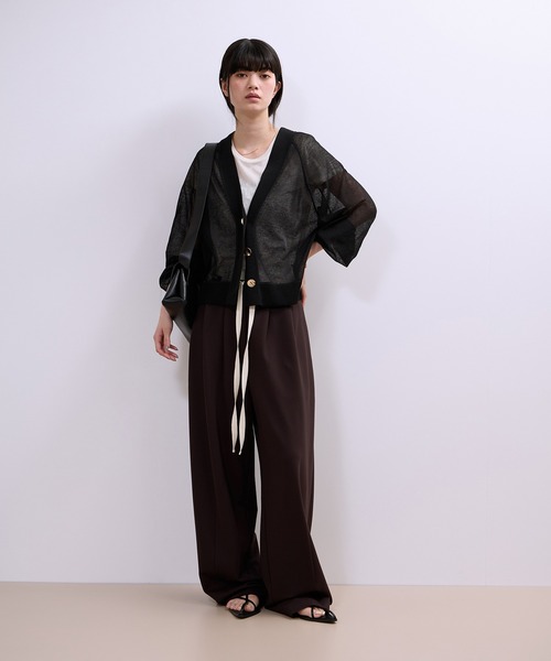 ADAM ET ROPE'（アダムエロペ） カーディガン 「WEB限定