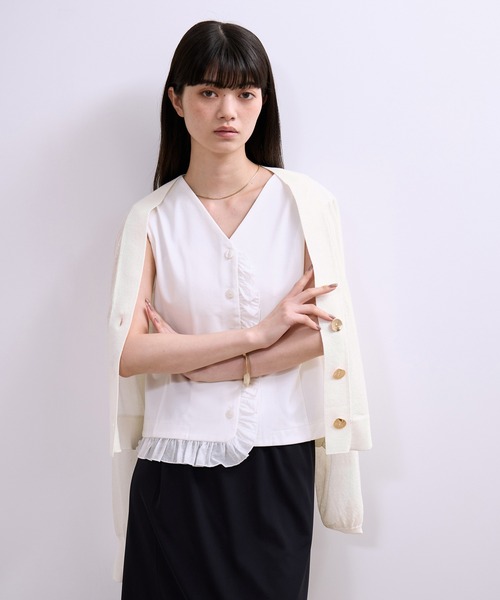 ADAM ET ROPE'（アダムエロペ） カーディガン 「WEB限定