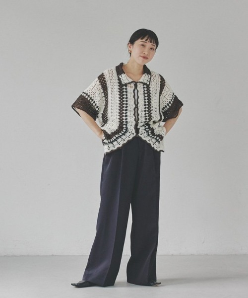 TODAYFUL36サイズ 刺繍入りアイボリーカジュアルパンツ TODAYFUL 「TODAYFUL」 パンツ 36inch アイボリー レディース