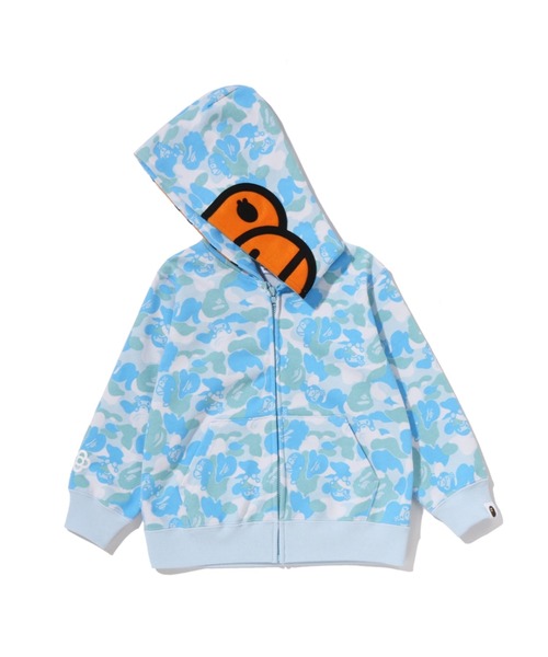 A BATHING APE（アベイシングエイプ） パーカー BABY LISA ABC CAMO