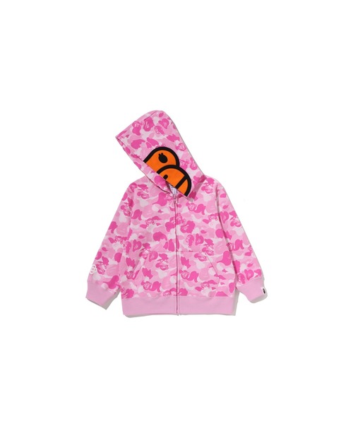 A BATHING APE（アベイシングエイプ） パーカー BABY LISA ABC CAMO