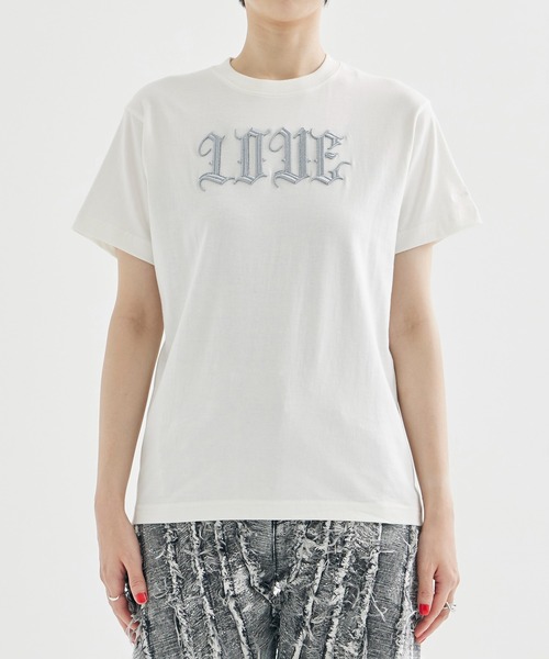 「tanakadaisuke」 半袖Tシャツ 1 ホワイト レディース_画像3