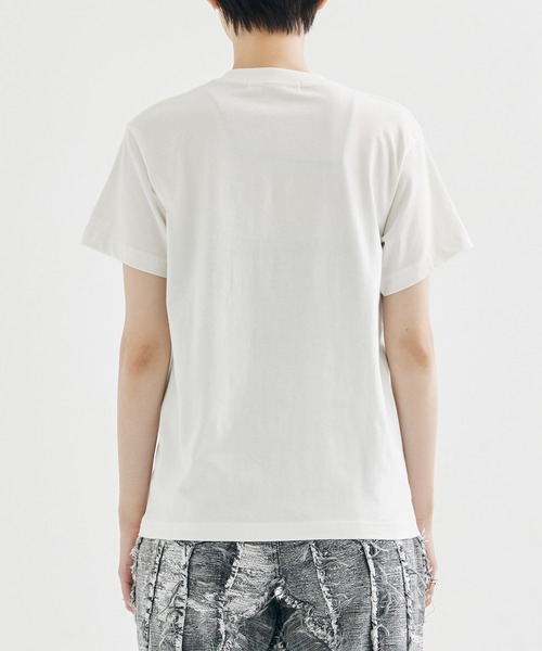 「tanakadaisuke」 半袖Tシャツ 1 ホワイト レディース_画像5