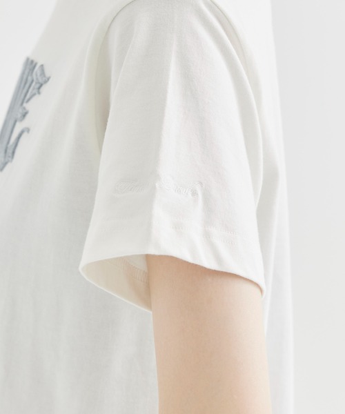 「tanakadaisuke」 半袖Tシャツ 1 ホワイト レディース_画像8