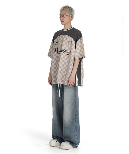 「MASONPRINCE」 半袖Tシャツ M グレー メンズ_画像9