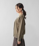 「GLOBAL WORK」 ニットカーディガン...の詳細画像3