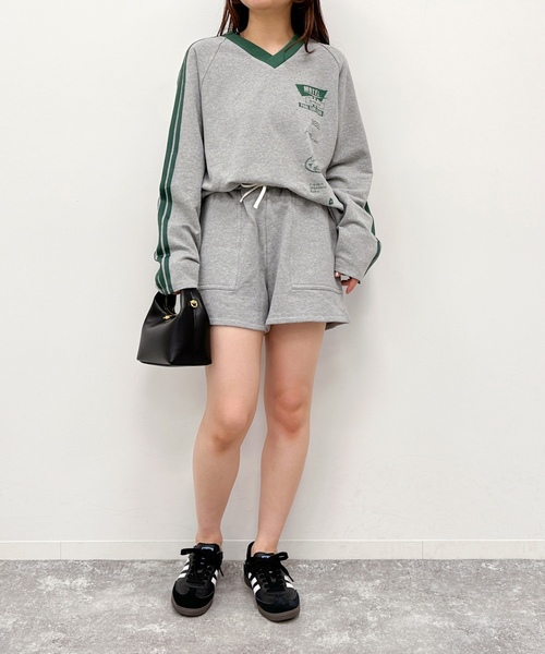 「U by SPICK&SPAN」 ショートパンツ FREE ネイビー レディース_画像5
