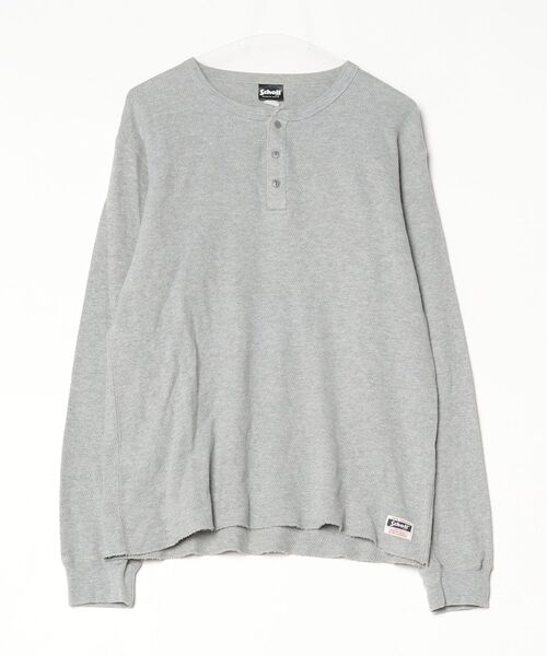 タクト Schott N.Y.C. 長袖シャツ グレー系 Lサイズ タクト Schott