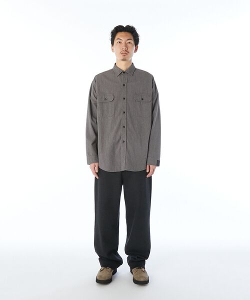 N.HOOLYWOOD COMPILE シャツ × BIG MAC / BLACK CHAMBRAY WORK SHIRT