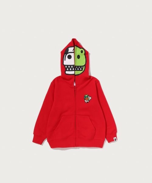A BATHING APE（アベイシングエイプ） パーカー BABY MILO DINOSAUR