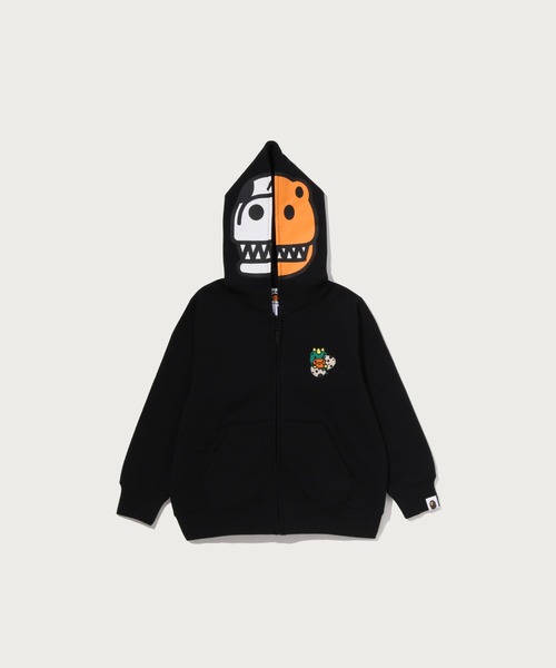 A BATHING APE（アベイシングエイプ） パーカー BABY MILO DINOSAUR