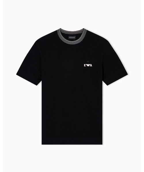 EMPORIO ARMANI tシャツ 「エンポリオ アルマーニ」ASV Tシャツ ピケ