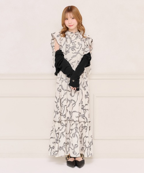 「apres jour」 ニットカーディガン X-LARGE オフホワイト レディース_画像6