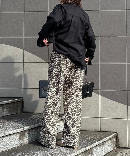 「mi via loca」 パンツ FREE ブラウン レディース_画像3