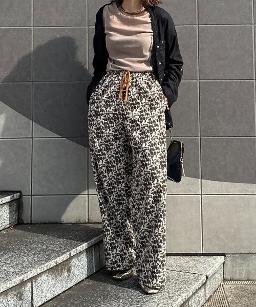 「mi via loca」 パンツ FREE ブラウン レディース_画像4