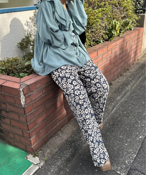 「mi via loca」 パンツ FREE ブラウン レディース_画像7