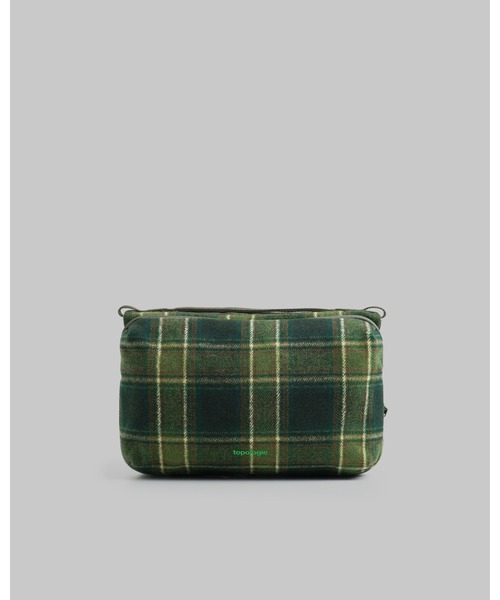 Topologie ショルダーバッグ カーキ　ボトルサコッシュ ラージ Topologie（トポロジー） ショルダーバッグ バッグ Bottle Sacoche