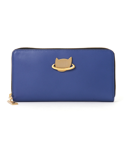 【未使用】 ツモリチサトキャリー ネコプラネット 二つ折り長財布 tsumori chisato CARRY 財布 ネコプラネット ラウンド長財布