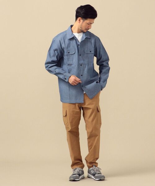 SHIPS（シップス） シャツ SHIPS×CORNERWEAR: アメリカ製 シャンブレー
