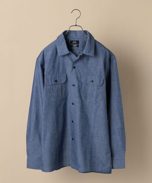 SHIPS（シップス） シャツ SHIPS×CORNERWEAR: アメリカ製 シャンブレー
