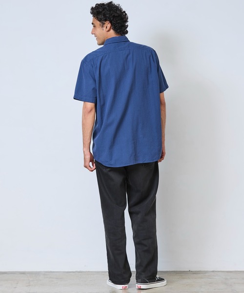 YABECCHI F.C★サッカーシャツ 半袖 LL ネイビー L.L.Bean（エルエルビーン） シャツ 半袖 オーガニック・コットン