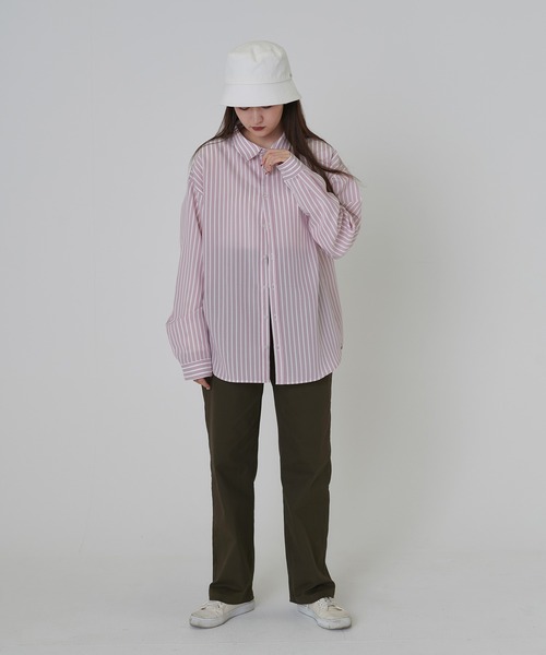 ブラウス シャツ ユニセックス 柄シャツ TINA：JOJUN レディース TINA：JOJUN ブラウス シャツ ユニセックス 柄シャツ レディース