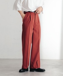パンツ スラックス ストレートカラースラックスパンツ :61852406:ZOZOTOWN Yahoo!店 - 通販 - Yahoo!ショッピング