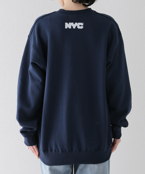 新品　NYC × GOOD ROCK SPEED/ロゴ スエット goodrock speed/グッドロックスピード】別注NYCロゴスウェット