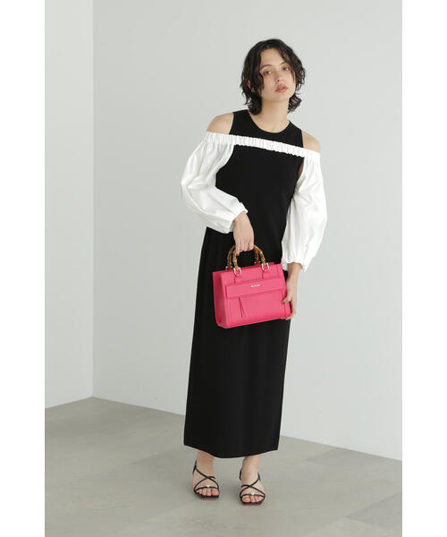 JILL STUART ワンピース 2wayボリュームスリーブニット