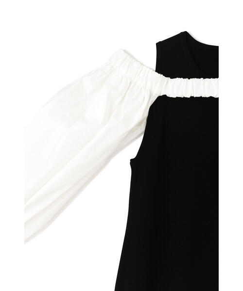 JILL STUART ワンピース 2wayボリュームスリーブニット