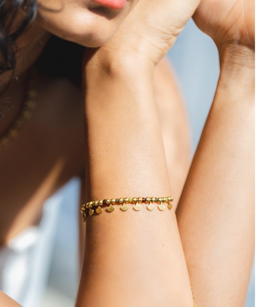 ALEXIA STAM（アリシアスタン） ブレスレット Fan-Shaped Beads 