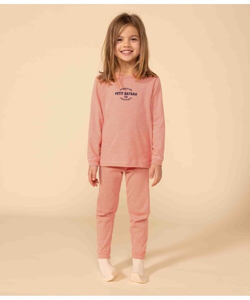 PETIT BATEAU（プチバトー） パジャマ 長袖パジャマ キッズ 子供