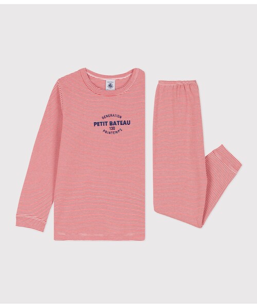 PETIT BATEAU（プチバトー） パジャマ 長袖パジャマ キッズ 子供