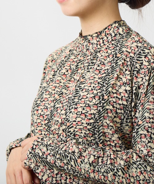 ブラウス シャツ KILKI / キルキー ブラウス　シュレッドフラワー 4E B01 HDI レディース KILKI / キルキー ブラウス シュレッドフラワー 4E B01 HDI