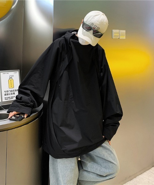 B.R.U マウンテンパーカー ウインドブレーカー ダブルジップマウンテン