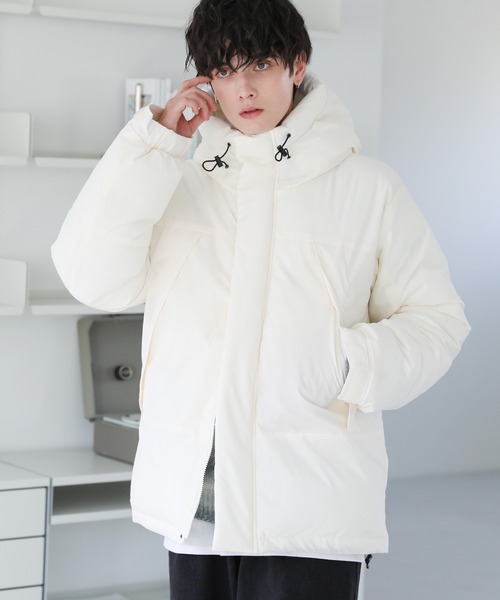 ASTRONOMY ブルゾン アウター 中綿フードジャケット メンズ : ZOZOTOWN