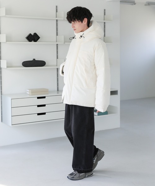 ASTRONOMY ブルゾン アウター 中綿フードジャケット メンズ : ZOZOTOWN