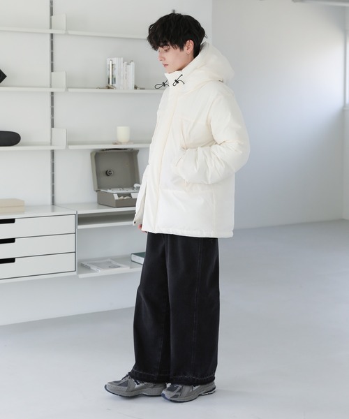 ASTRONOMY ブルゾン アウター 中綿フードジャケット メンズ : ZOZOTOWN