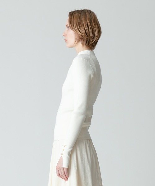 allureville（アルアバイル） ニット セーター キリカエリブプル