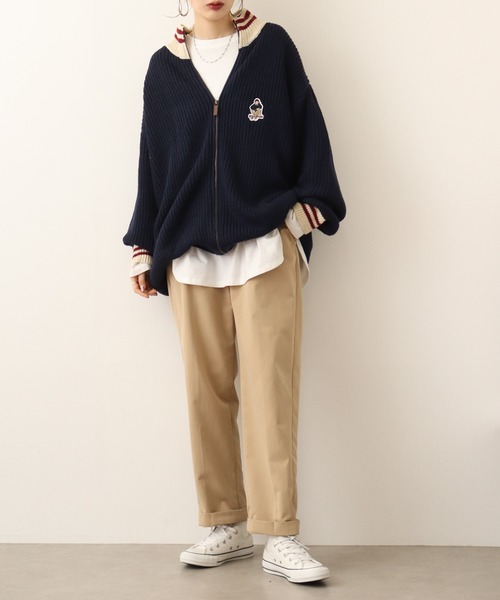 RED CAP GIRL（レッドキャプガール） セーター ニット リブ編み フル