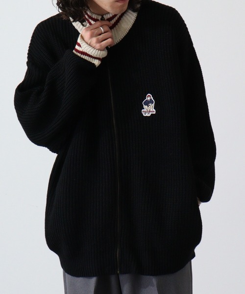 RED CAP GIRL（レッドキャプガール） セーター ニット リブ編み フル