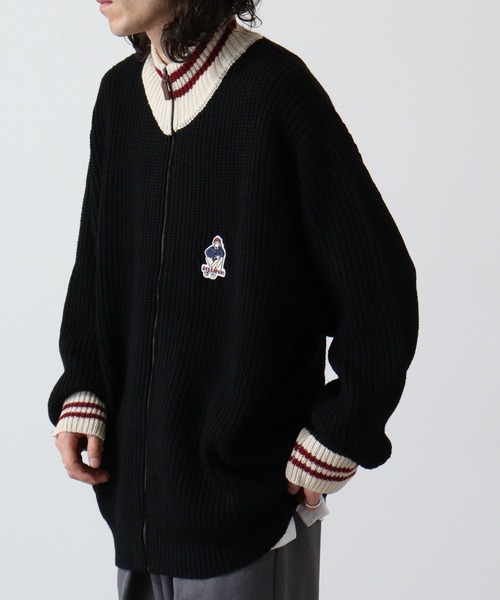 RED CAP GIRL（レッドキャプガール） セーター ニット リブ編み フル