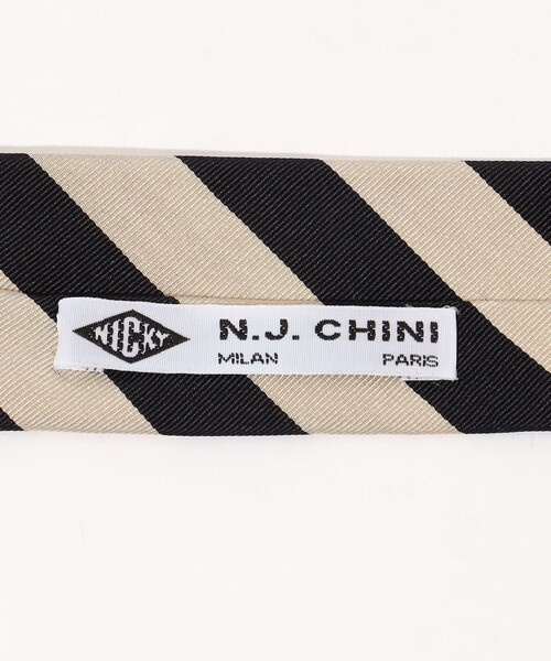 NICKY（ニッキー） ネクタイ シルクコットン レジメンタルネクタイ
