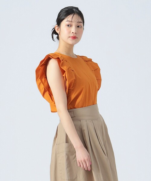BEAMS HEART ブラウス シャツ 「5色展開」ボイル バルーン