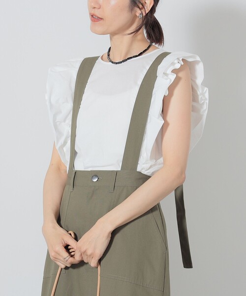 BEAMS HEART ブラウス シャツ 「5色展開」ボイル バルーン