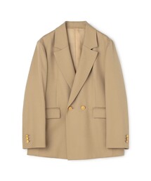 MACPHEE ジャケット テーラードジャケット ウールギャバジン