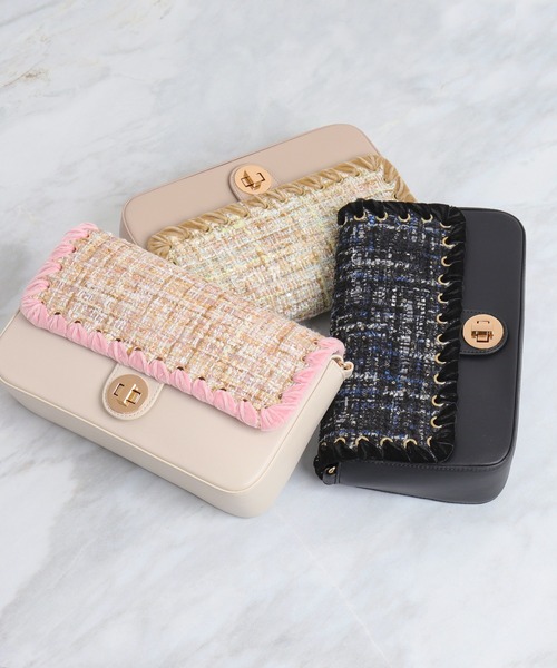 artemis by DIANA（アルテミス by ダイアナ） ハンドバッグ ツイード